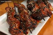 Korean Steak Kabobs